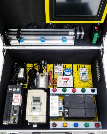 Siemens ST20 PLC Training Kit in a portable training case