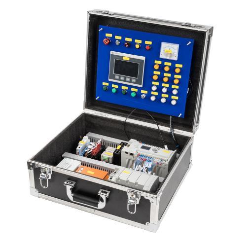Allen-Bradley Micro850 Communication Training Kit in a portable training case
